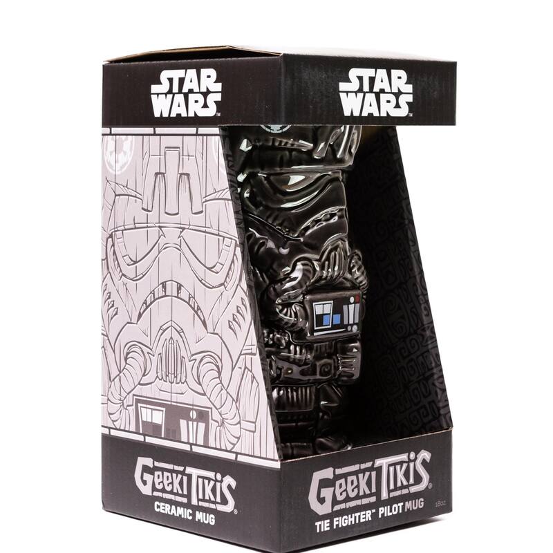 Caneca de cerâmica Geeki Tikis Star Wars TIE Fighter Pilot 530ml